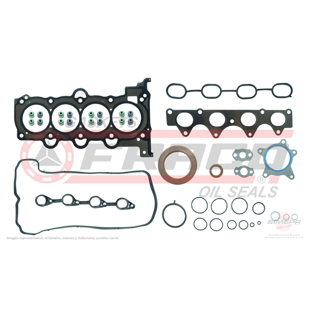 JGO JUNTAS MOTOR DODGE ATTITUDE 1.6L 012-014