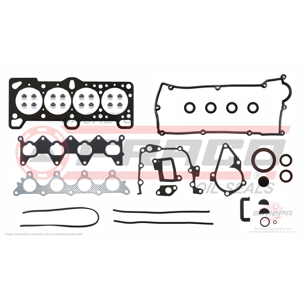 JGO JUNTAS MOTOR DODGE ATTITUDE 1.6L 06-011