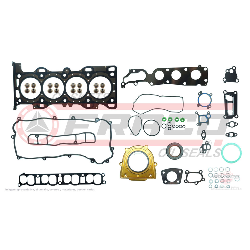 JGO JUNTAS MOTOR COMPLETO MAZDA 3 2.3L 07-013, MAZDA 6 2.3L 06-07, CX-7 2.3L 07-012