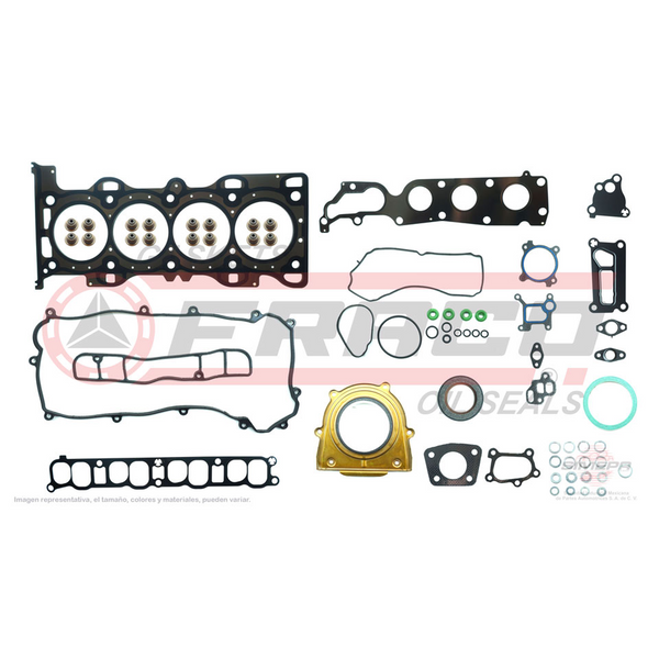 JGO JUNTAS MOTOR COMPLETO MAZDA 3 2.3L 07-013, MAZDA 6 2.3L 06-07, CX-7 2.3L 07-012