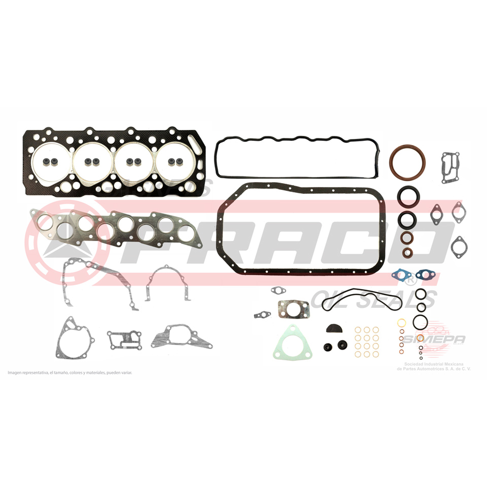 JGO JUNTAS MOTOR DOD H-100 06/13 2.5L L4 TDI
