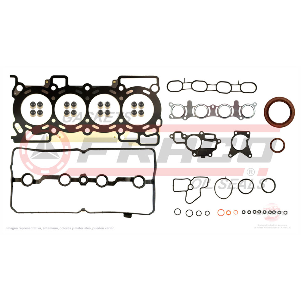 JGO JUNTAS MOTOR NIS TIIDA 07/10 1.8L L4 SENTRA 07/10 2.0L L4