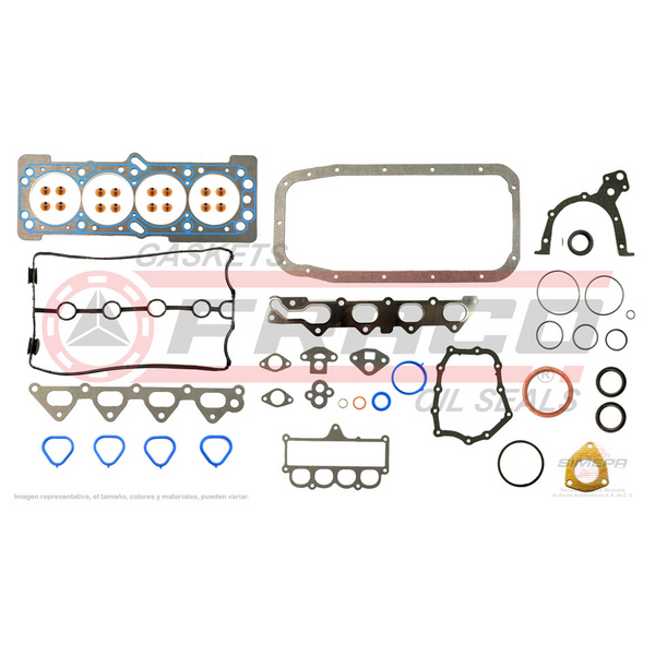 JUNTA MOTOR COMPLETO CHEVROLET AVEO 1.6L 08-18, PONTIAC G3 07-09  3G1TV5163