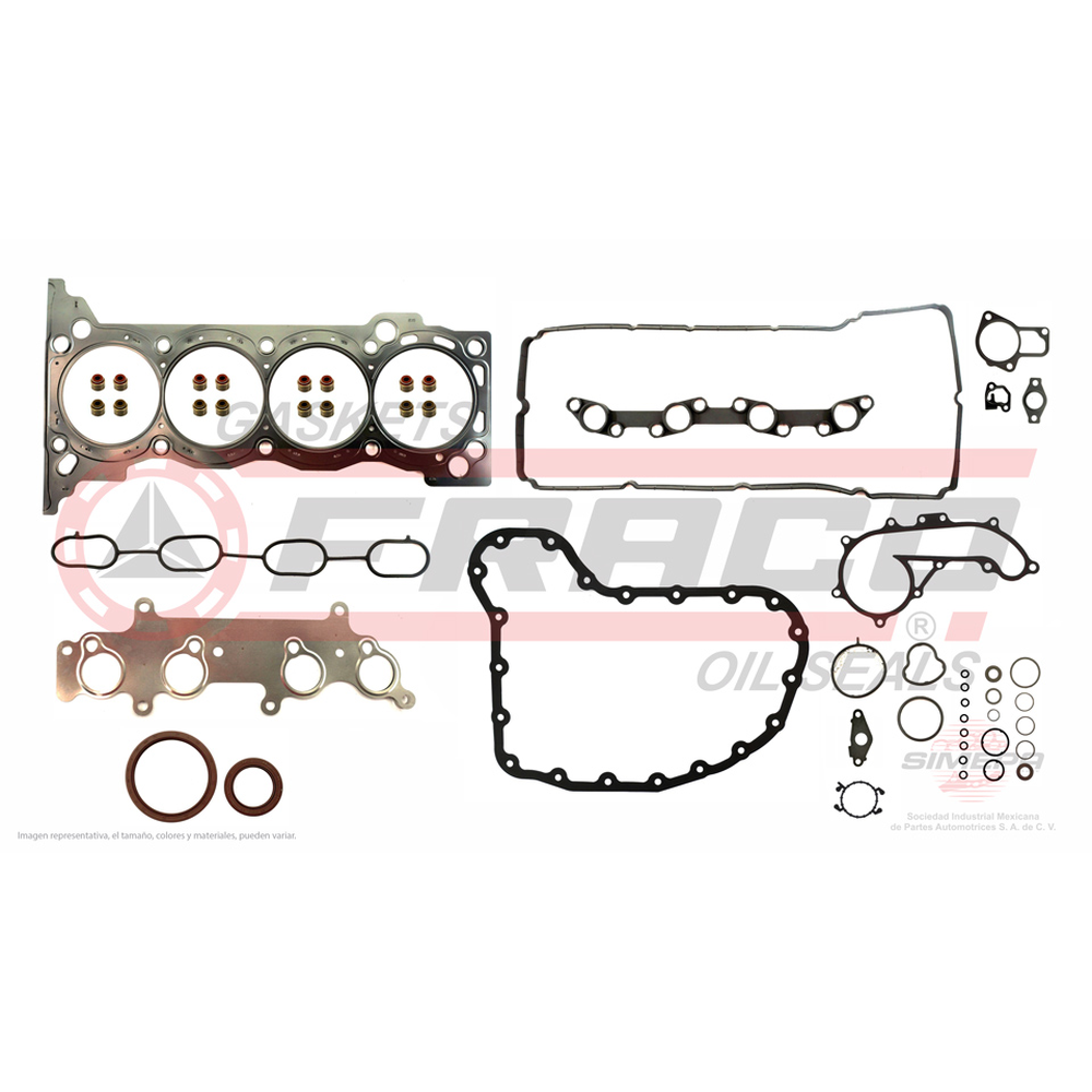 JGO JUNTAS MOTOR TOY HIACE HILUX 05/11 2.7L L4