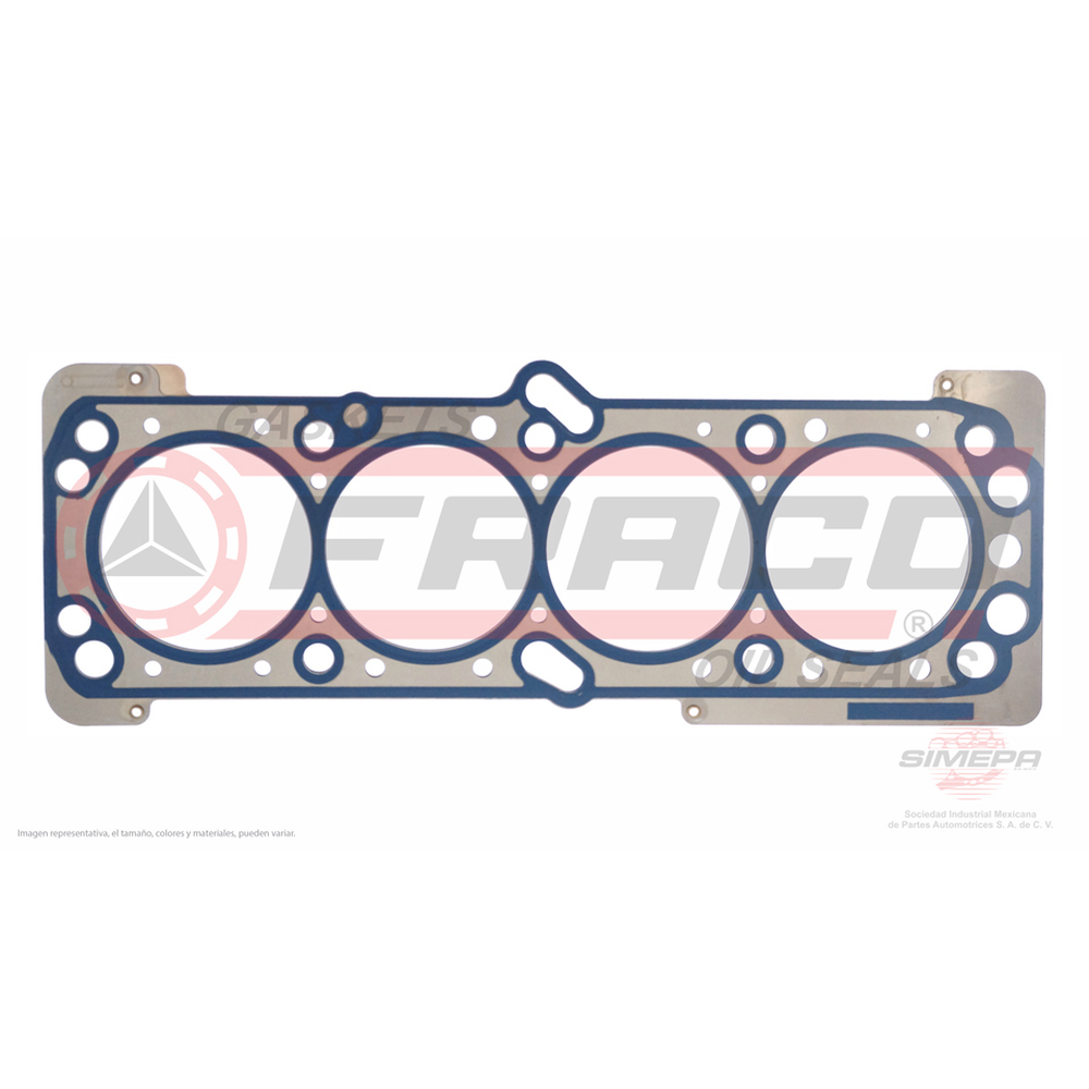 JUNTA PARA CABEZA CHEVROLET AVEO 1.6L 08-013, PONTIAC G3 1.6L 07-09 (LAMINADA DOBLE GOTA)