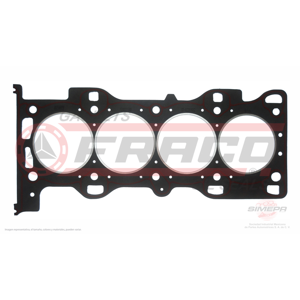 JUNTA PARA CABEZA ECOSPORT 04-012, ESCAPE 2.3L 05-07, RANGER 2.3L 02-011, MAZDA 3 04-014