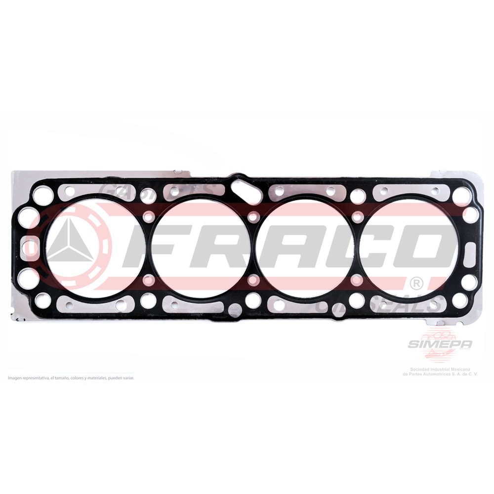 JUNTA PARA CABEZA CHEVROLET AVEO 1.6L 08-013, PONTIAC G3 1.6L 07-09 (LAMINADA UNA GOTA)