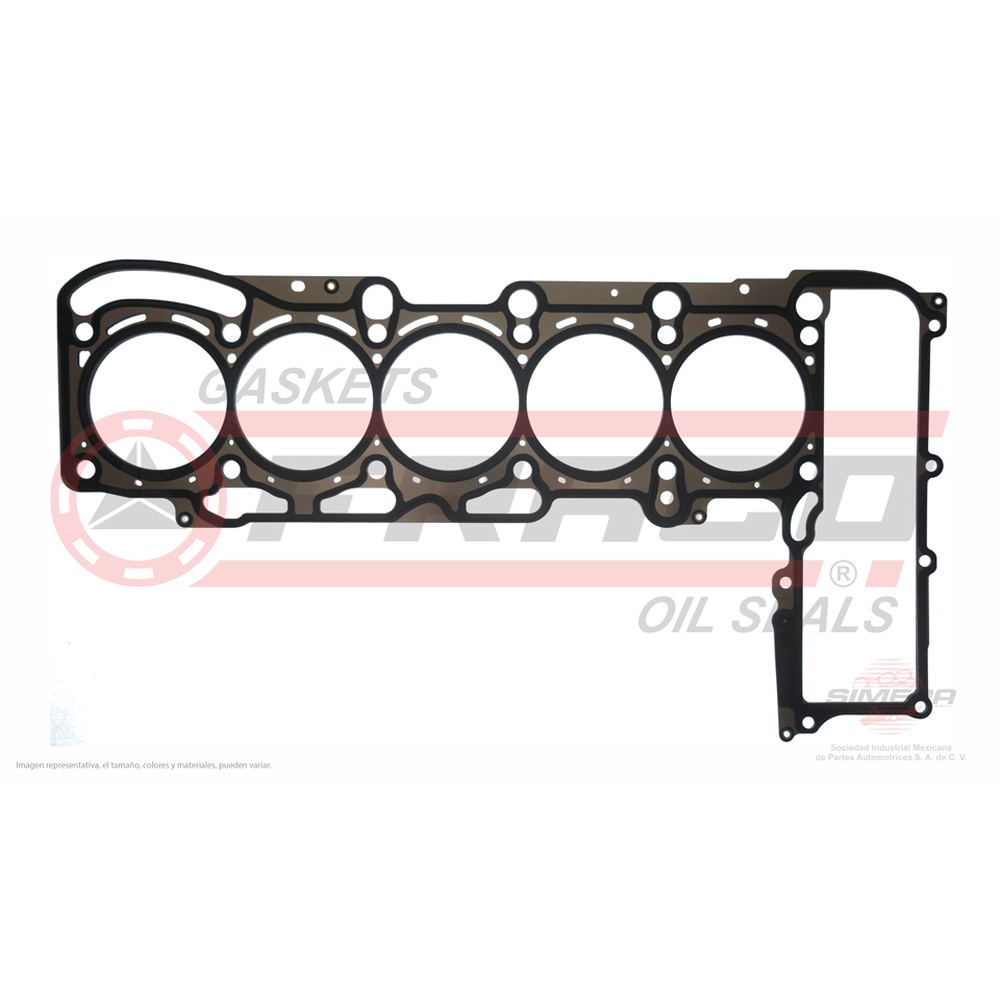JUNTA PARA CABEZA VW BORA BEETLE 05/07 2.5L L5 20 VALV