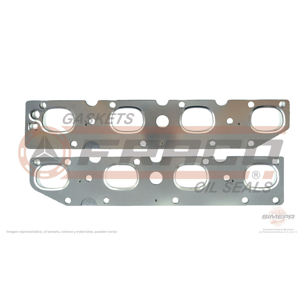 JGO JUNTAS PARA  MULTIPLE ESCAPE IZQ Y DER DOD RAM 2500 09/16 5.7L V8 HEMI