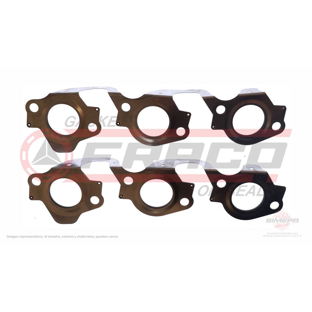 JUNTA PARA MULTIPLE ESCAPE FOR WINDSTAR 97-03 3.8L V6 ECONOLINE 97-03 4.2L V6