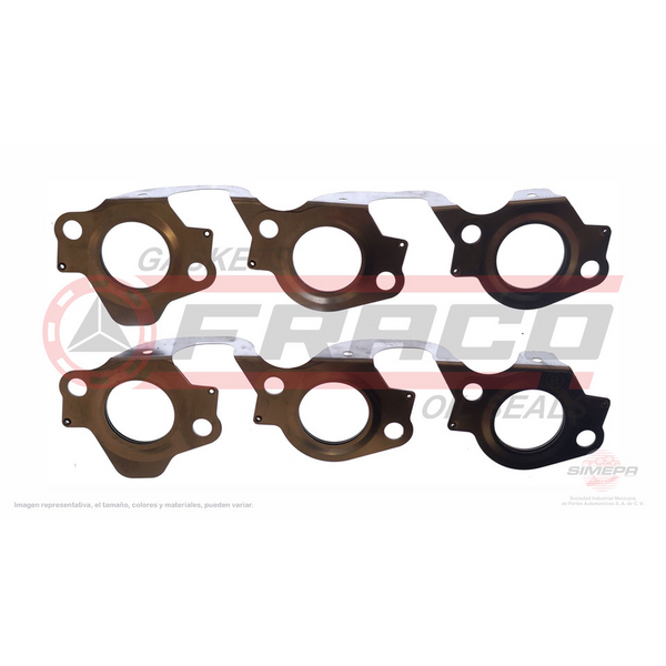 JUNTA PARA MULTIPLE ESCAPE FOR WINDSTAR 97-03 3.8L V6 ECONOLINE 97-03 4.2L V6