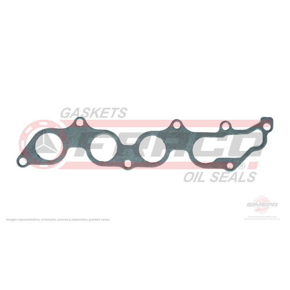 JUNTA PARA MULTIPLE ESCAPE ECOSPORT 04-012, ESCAPE 2.3L 05-07, MAZDA 3 04-014, RANGER 2.3L 02-011