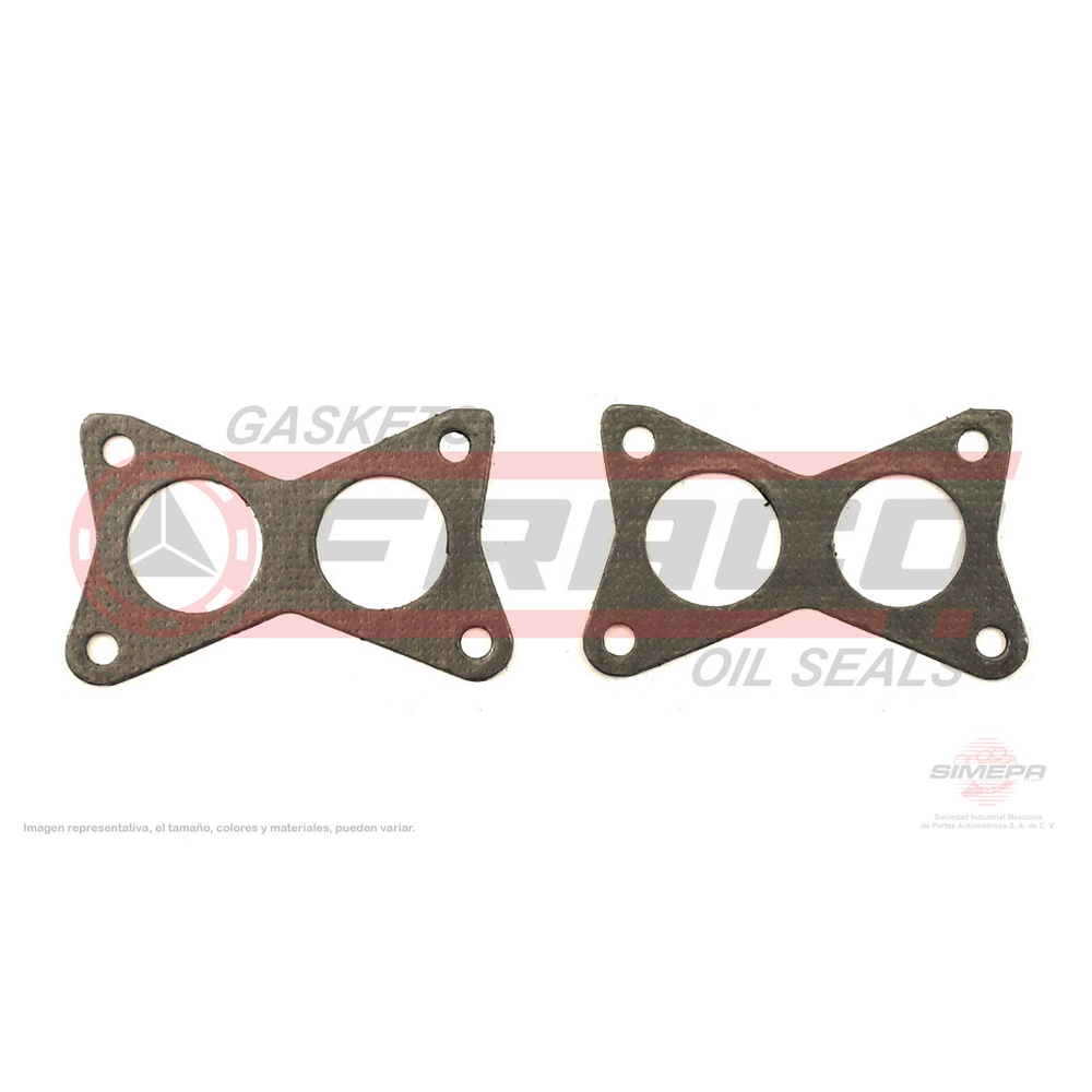 JUNTA PARA MULTIPLE ESCAPE NIS PICK-UP D21 91/04 2.4L L4 12 VALV