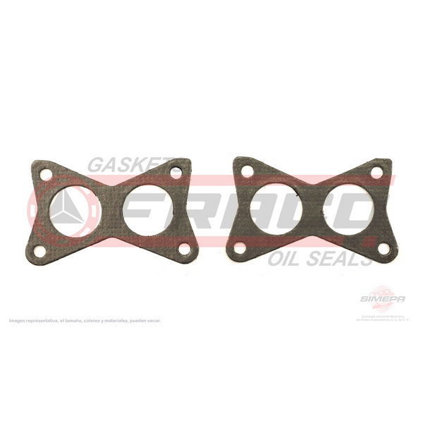 JUNTA PARA MULTIPLE ESCAPE NIS PICK-UP D21 91/04 2.4L L4 12 VALV