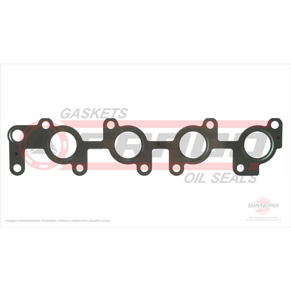 JUNTA PARA MULTIPLE ESCAPE CHEVROLET SPARK (CLASICO) 1.2L 011-017, BEAT 1.2L 018-021