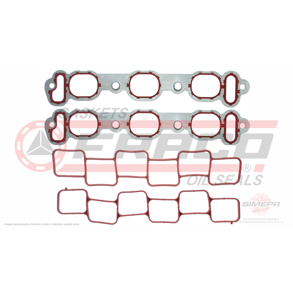 JGO JUNTAS PARA MULTIPLE ADMISION Y PLENUM DOD JOURNEY 09/10 3.5L V6