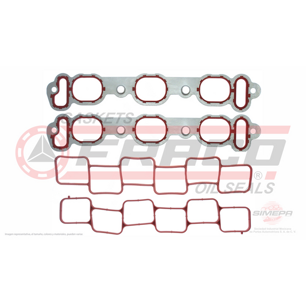 JGO JUNTAS PARA MULTIPLE ADMISION Y PLENUM DOD JOURNEY 09/10 3.5L V6