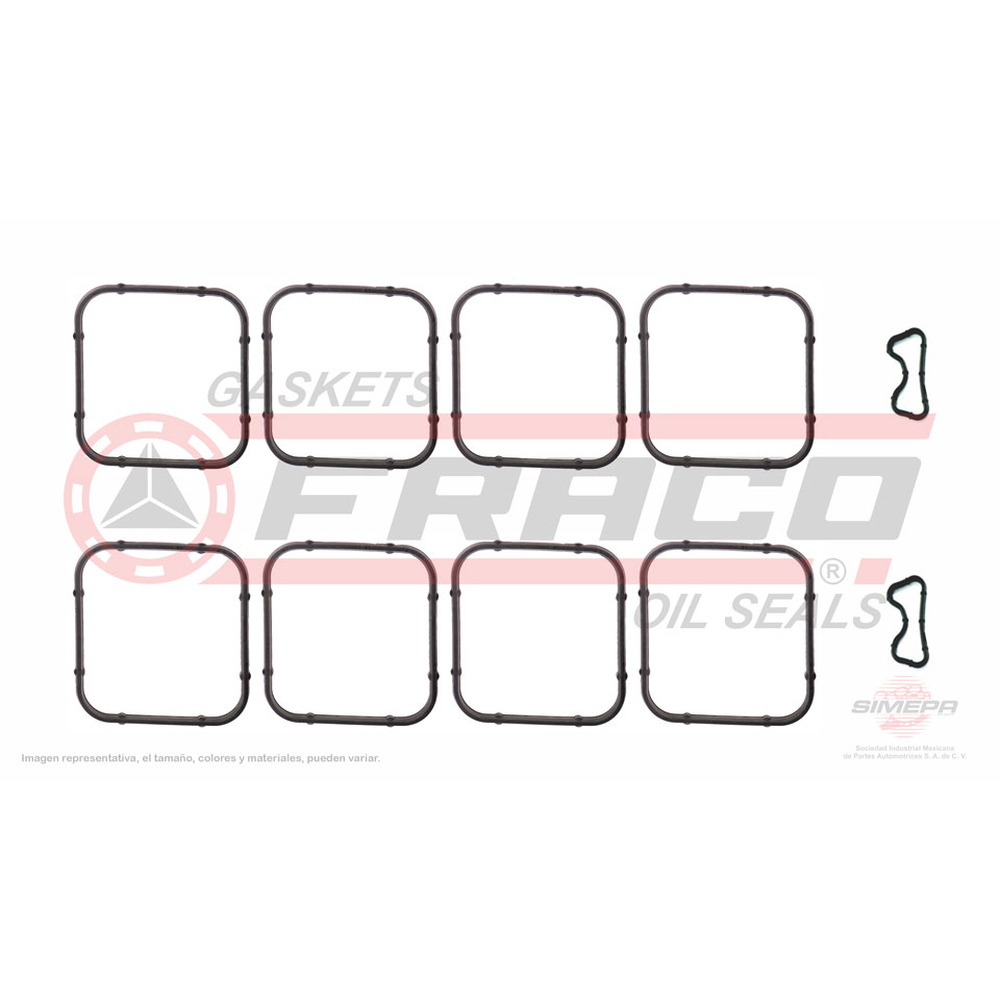 JGO JUNTAS PARA MULTIPLE ADMISION JEE GRAND CHEROKEE DOD RAM 2500 09/16 5.7L