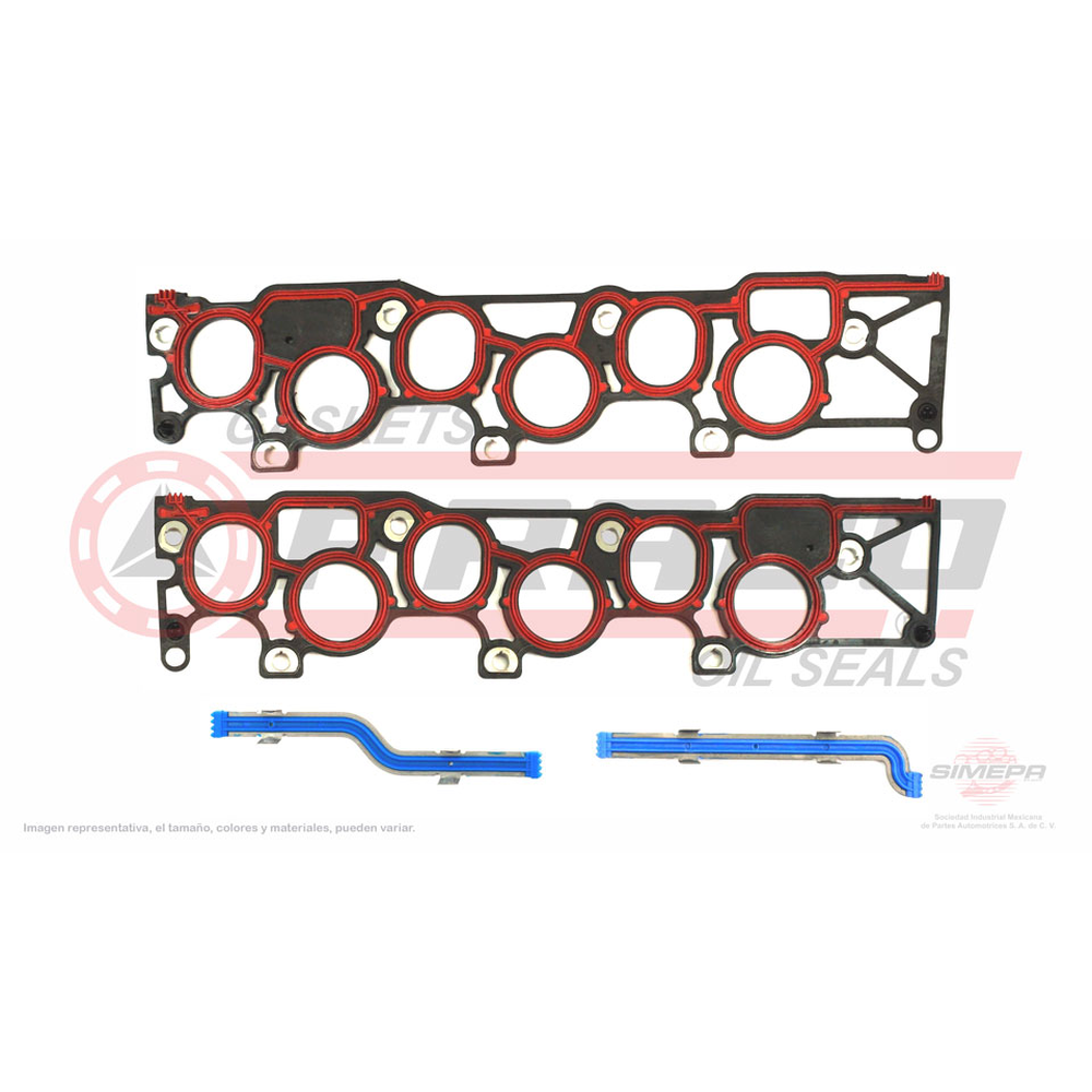 JGO JUNTAS PARA MULTIPLE ADMISION IZQ DER FOR WINDSTAR 95-96 3.8L. V6