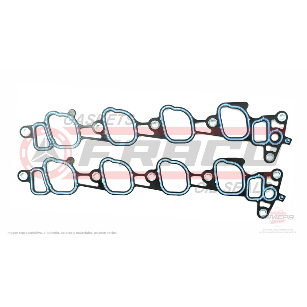 JGO JUNTAS PARA MULTIPLE ADMISION IIZQ Y DER FOR EXPEDITION 00-03 4.6L Y 5.4L V8