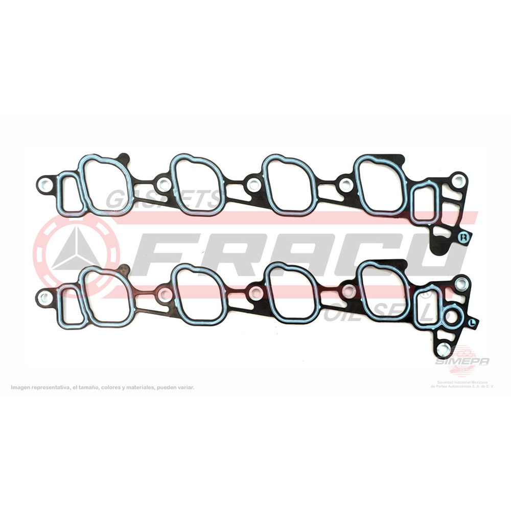 JUNTA PARA MULTIPLE ADMISION FOR F-350 99/04 5.4L V8 16 VALV