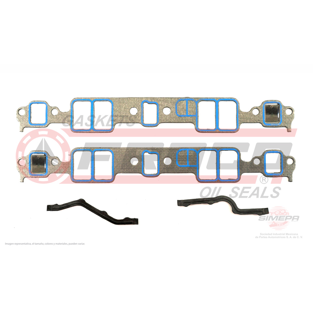 JUNTA PARA MULTIPLE ADMISION CHE C-2500 C-3500 C-60 MICROBUS 91-97 5.7L V8 350