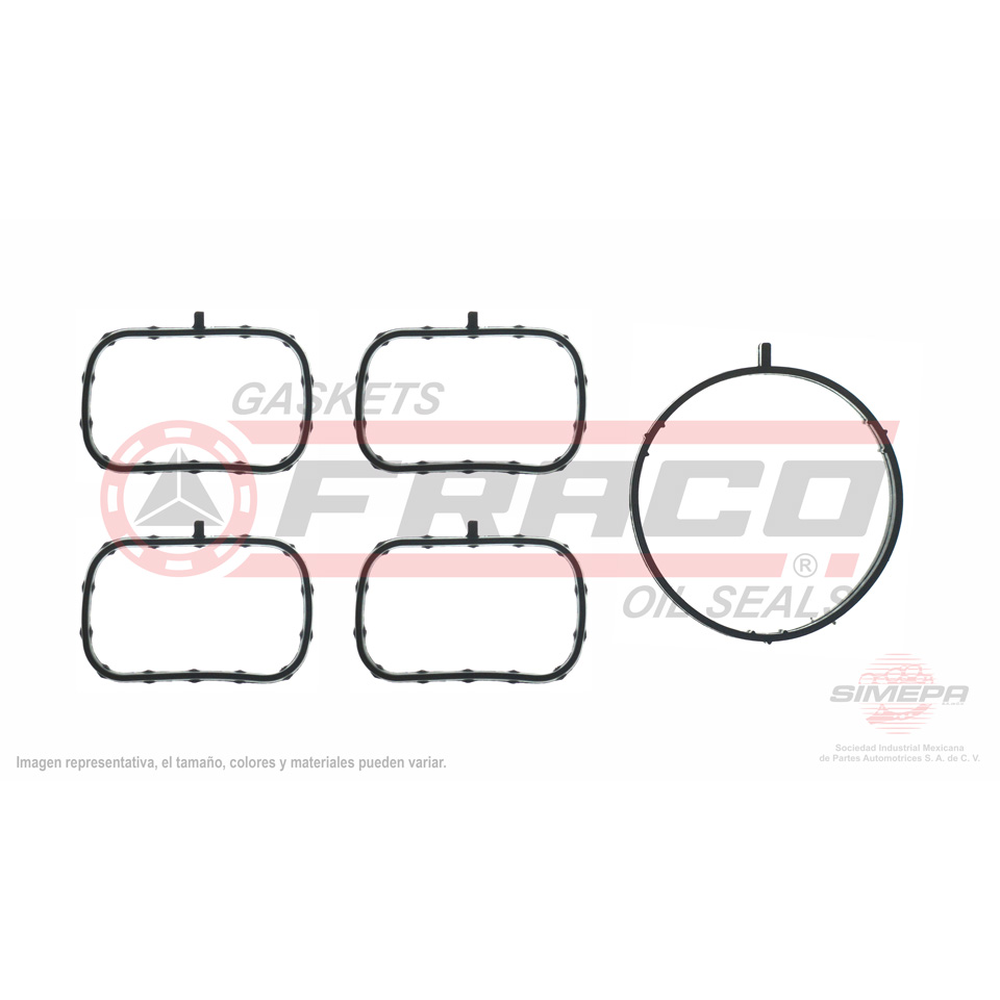 JUNTA MULTIPLE DE ADMISION LANCER 2.0L 2.4L 08-016, OUTLANDER 2.4L 07-012, ASX 2.0L 013-015 (DOHC)