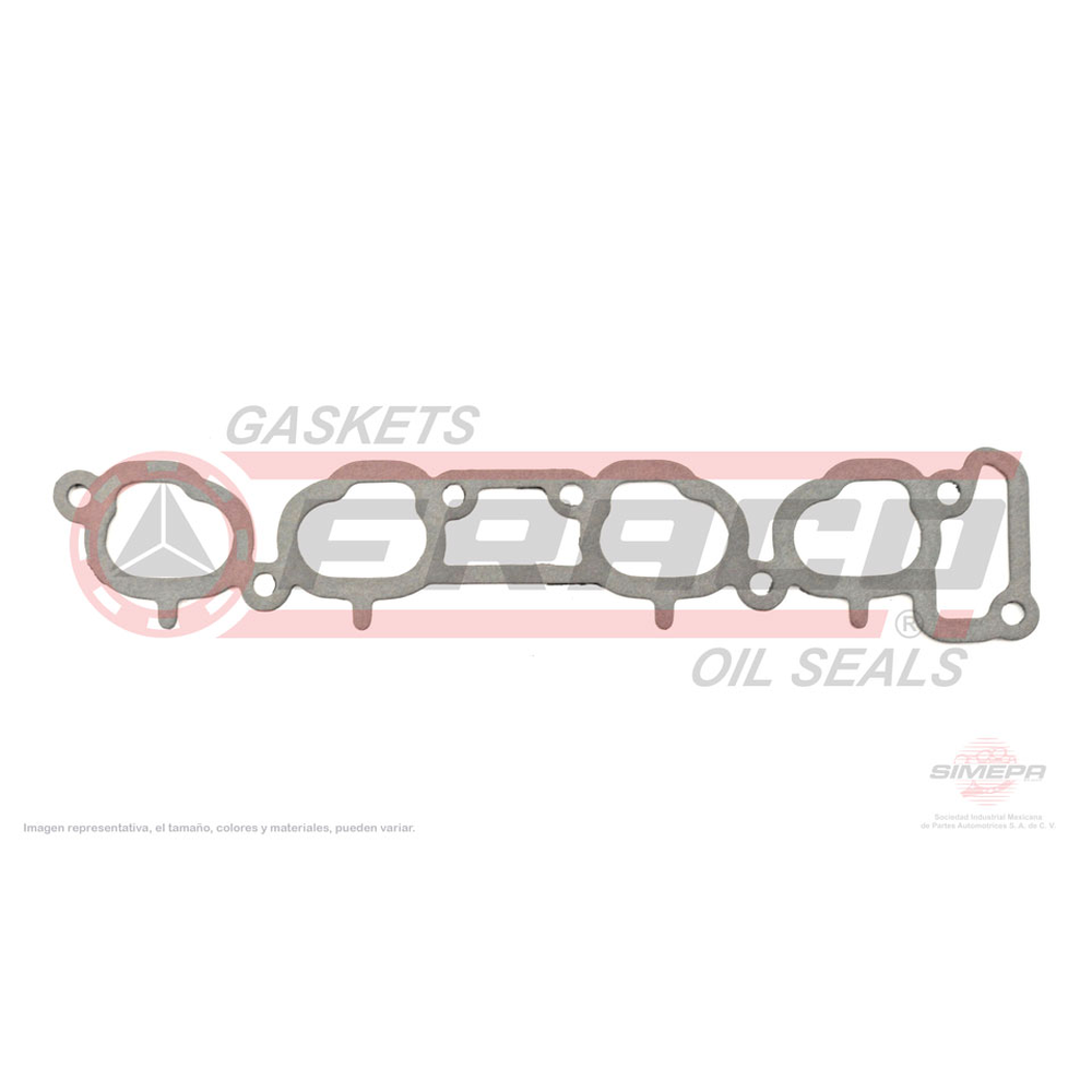 JUNTA PARA MULTIPLE ADMISION NIS ICHI VAN K24 2.4L L4 12 VALVULAS