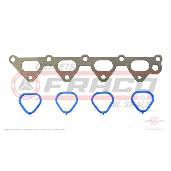 JUNTA PARA MULTIPLE DE ADMISION CHEVROLET AVEO 1.6L 2008-2012, PONTIAC G3 1.6L 2007-2009