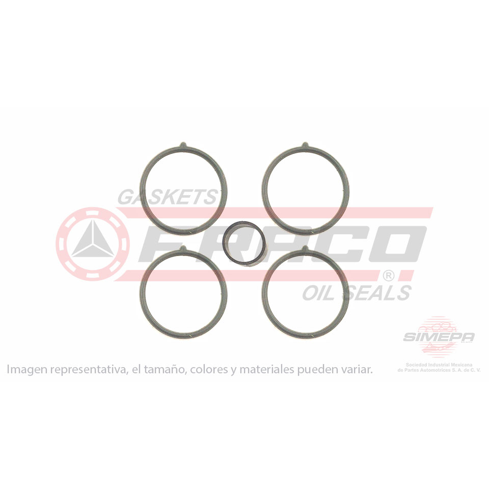 JUNTA PARA MULTIPLE ADMISION CHE CORSA TORNADO 05/08 1.8L L4 ( VALVULA DELGADA)