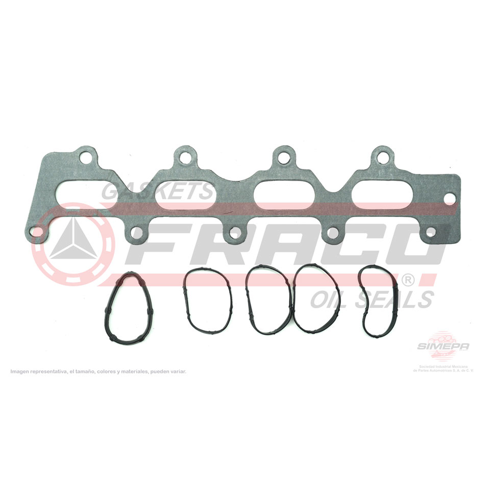 JUNTA PARA MULTIPLE ADMISION CLIO-PLATINA 1.6L 02-010, APRIO 08-010, KANGOO 1.6L 04-011