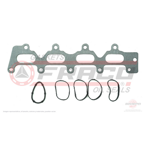JUNTA PARA MULTIPLE ADMISION CLIO-PLATINA 1.6L 02-010, APRIO 08-010, KANGOO 1.6L 04-011
