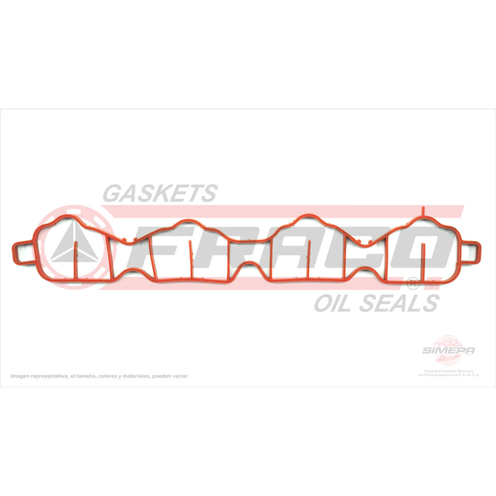 JUNTA PARA MULTIPLE ADMISION CHEVROLET AVEO 1.6L 09-011, SONIC 1.6L 012-017, TRAX 1.8L 013-015 (VVT)