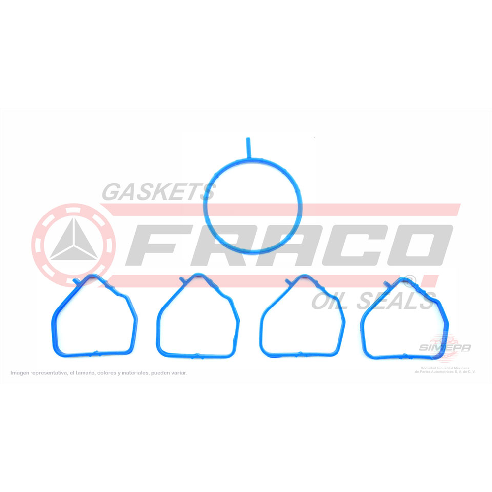 JUNTA PARA MULTIPLE ADMISION CHEVROLET SPARK (CLASICO) 1.2L 011-017, BEAT 1.2L 018-021