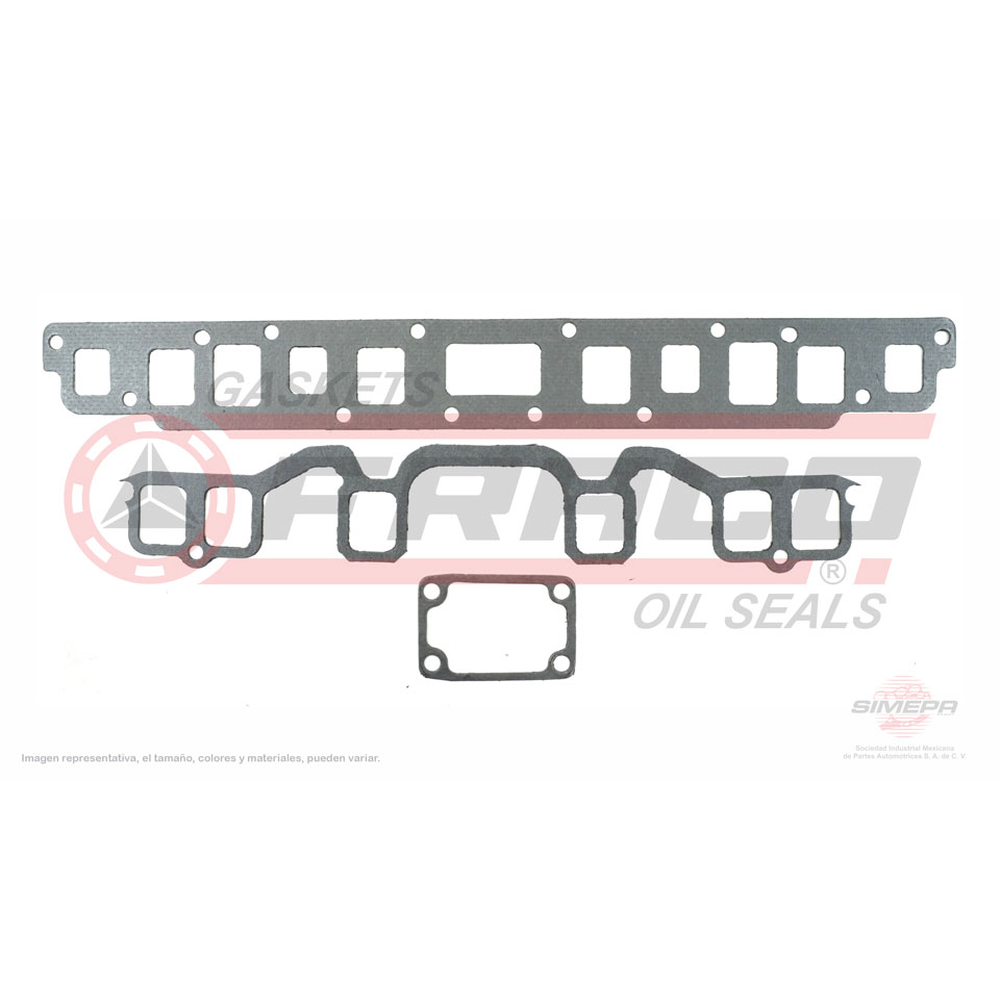 JUNTA PARA MULTIPLE ADMISION VAM AMERICAN RAMBLER JAVELIN DINA 258/282 64/87 FELPRO