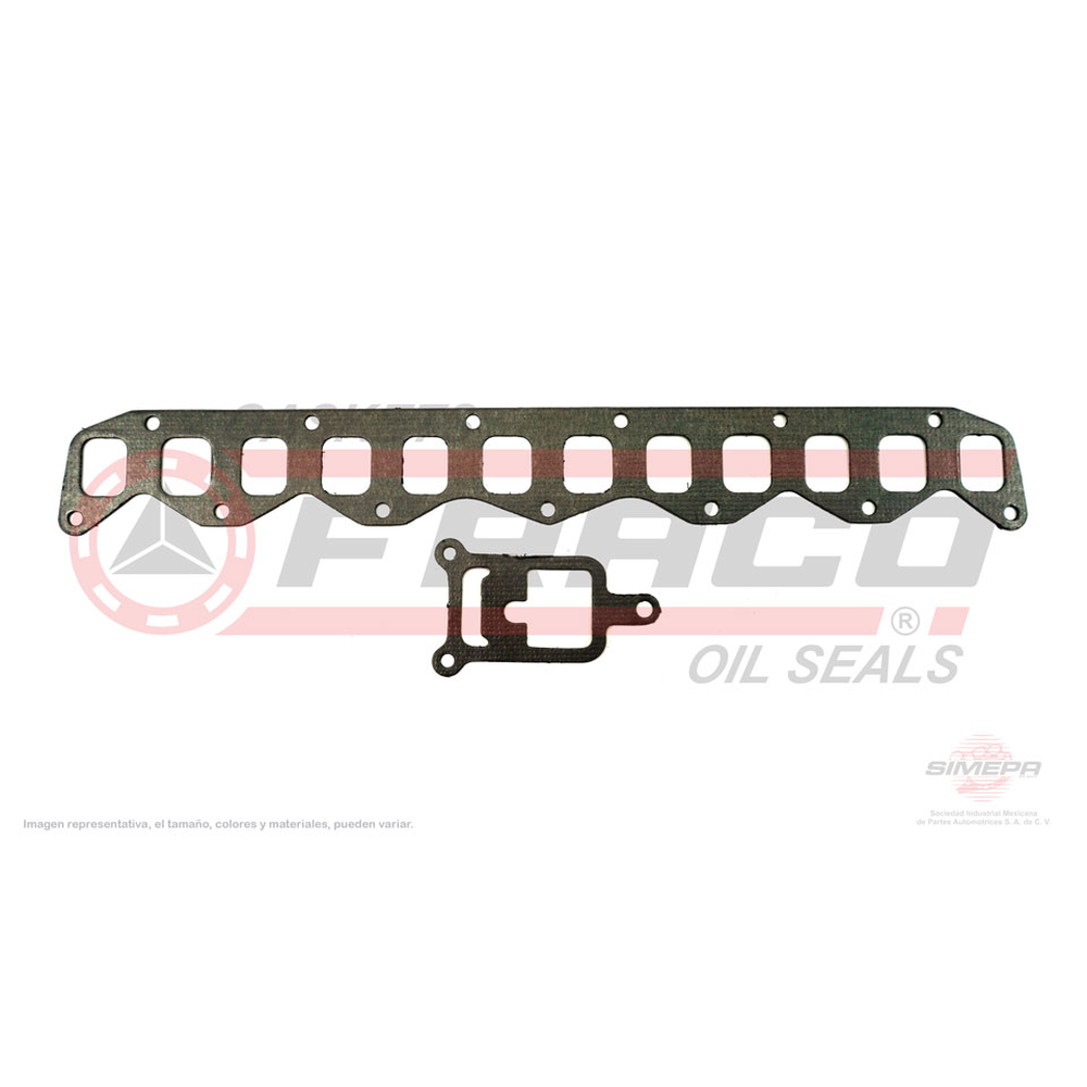 JUNTA PARA MULTIPLE ADMISION CHR GUAYIN PICK-UP D-150 60-87 3.7L V6 170-225