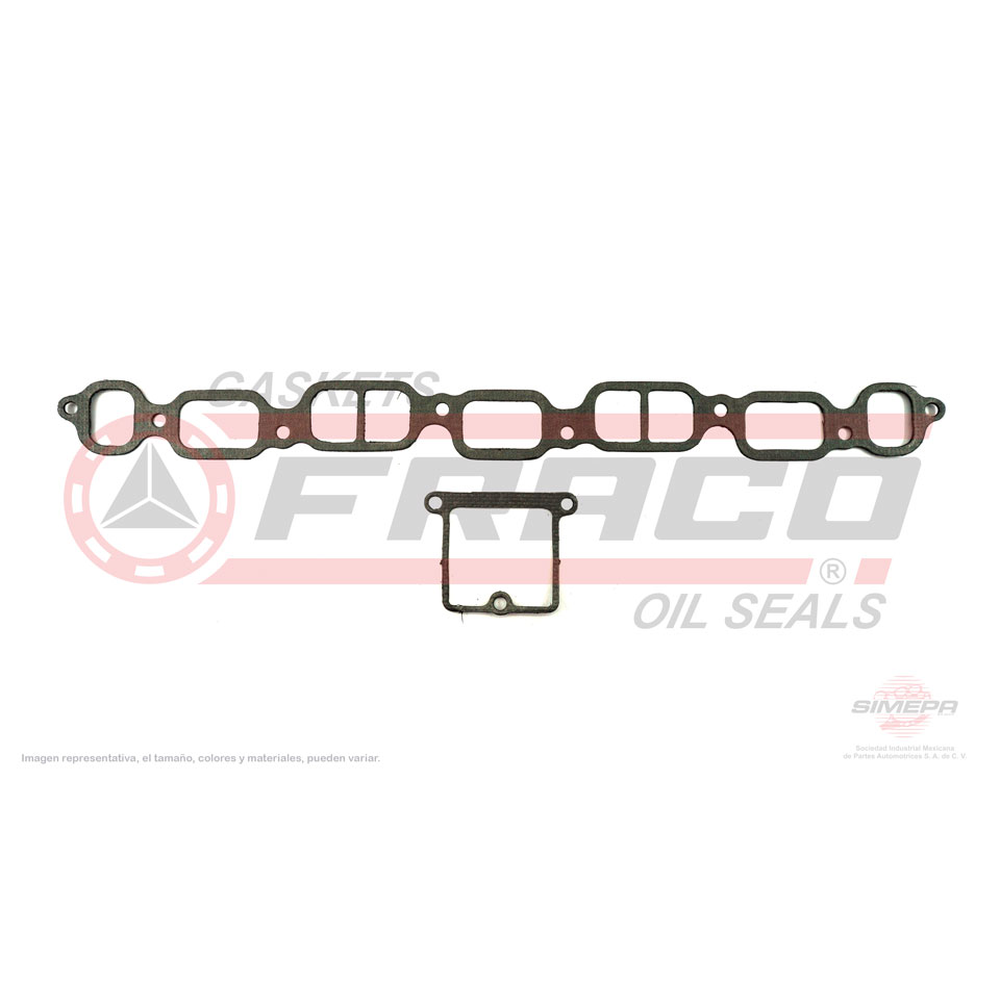 JUNTA PARA MULTIPLE ADMISION CHE 6 CIL. MOTOR 230 250 292 63/89 = MGM6250 FELPRO