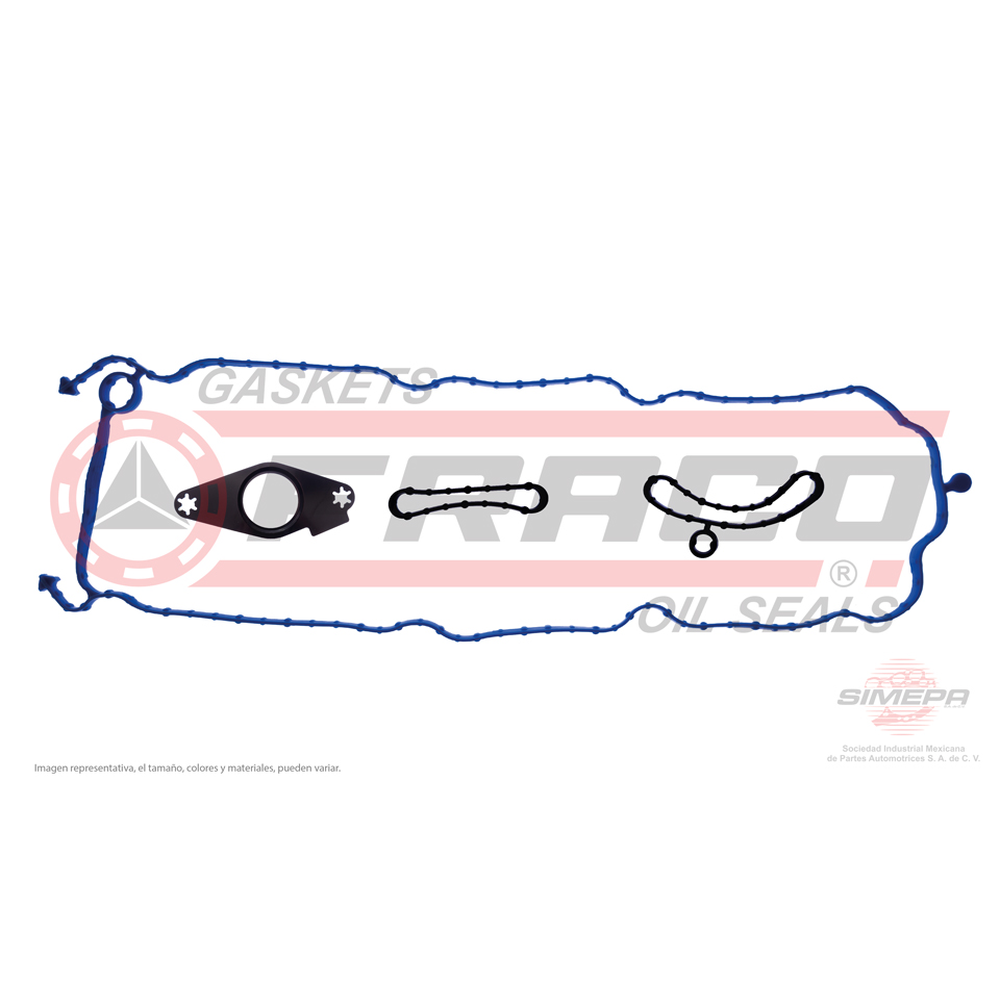 JUNTA PARA PLENUM (TAPA DE BUZOS) CHEVROLET 4.3L ECOTEC V6 SILVERADO,SIERRA 1500 014-018