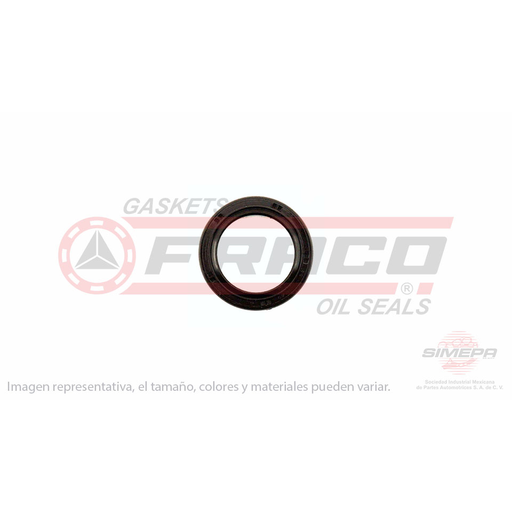 RETEN CIGUEÑAL DELANTERO TOYOTA AVANZA 1.5L 2007-2015, NISSAN TSURU 1984-1990 (35X49X6mm)