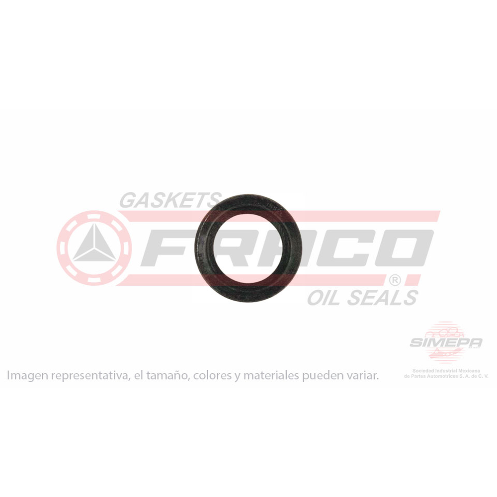 RETEN DE CIGUEÑAL DELANTERO SPARK (CLASICO) 1.2L 011-017, BEAT 018-021, FOCUS 2.0L DOHC 00-04