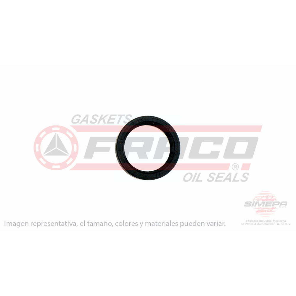 RETEN DE CIGUEÑAL DELANTERO VERSA 012-019, MARCH 012-022, TIIDA 1.6L 013-018, TSURU 97-017