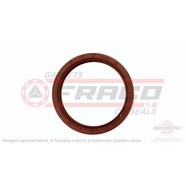 RETEN DE CIGUEÑAL TRASERO TSURU III 1.6L 16VALV 97-017, TSUBAME 1.6L 93-04, NISSAN D21 94-07