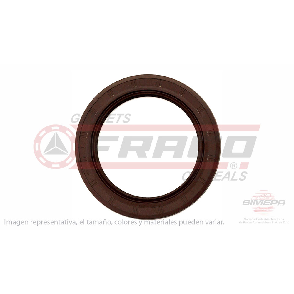 RETEN DE CIGUEÑAL TRASERO TIIDA 1.6L 1.8L 07-018, MARCH 012-023, SENTRA 1.8L 2.0L 07-019, VERSA 012-019