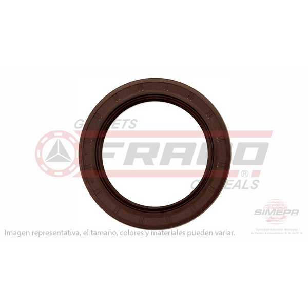 RETEN DE CIGUEÑAL TRASERO TIIDA 1.6L 1.8L 07-018, MARCH 012-023, SENTRA 1.8L 2.0L 07-019, VERSA 012-019