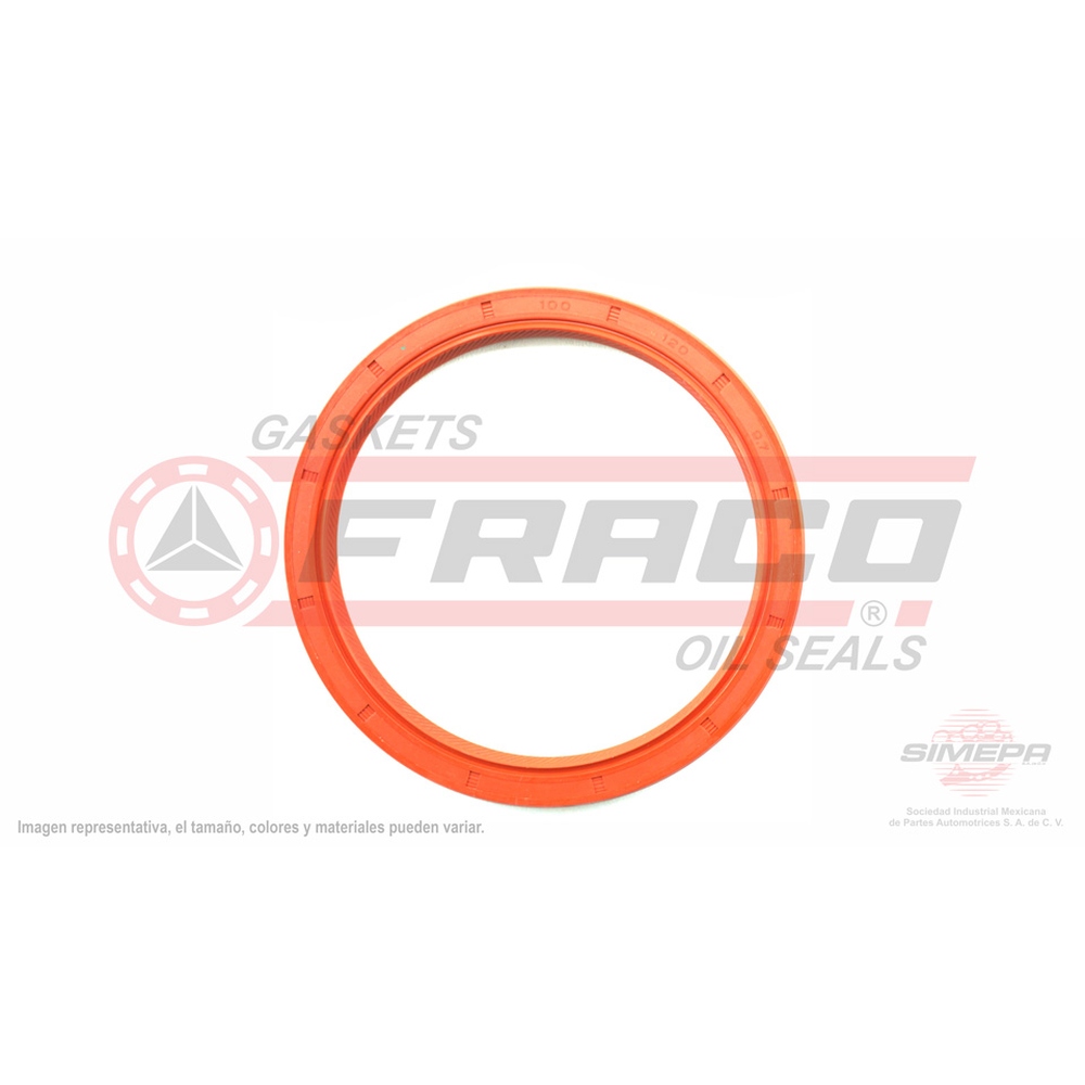 RETEN DE CIGUEÑAL TRAS JEEP LIBERTY 02-04 DOD RAM 2500 DAKOTA DURANGO 3.7 Y 4.7 LTS V6