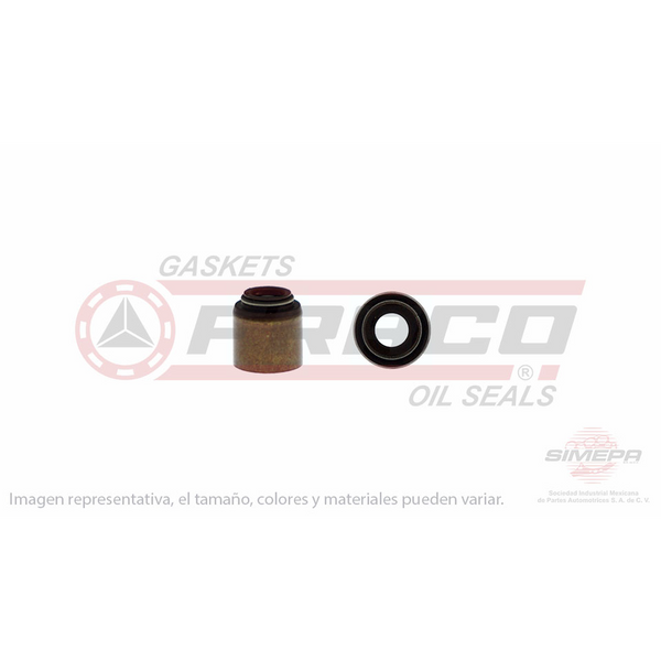 JGO SELLOS PARA VALVULAS NISSAN TSURU I II 84-96 (8 VALV)