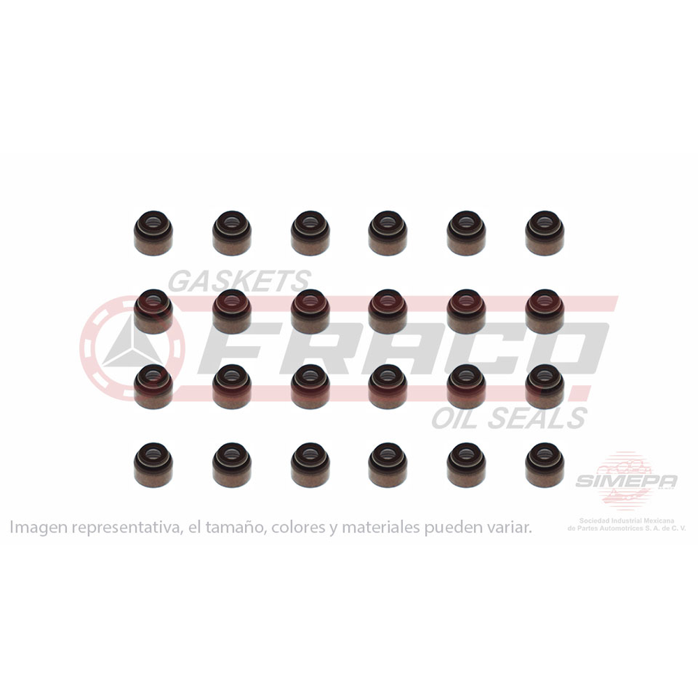 SELLOS DE VALVULA HON ACCORD 98-07 3.0L 08-17 ODYSSEY 99-17 PILOT 03-16 3.5L