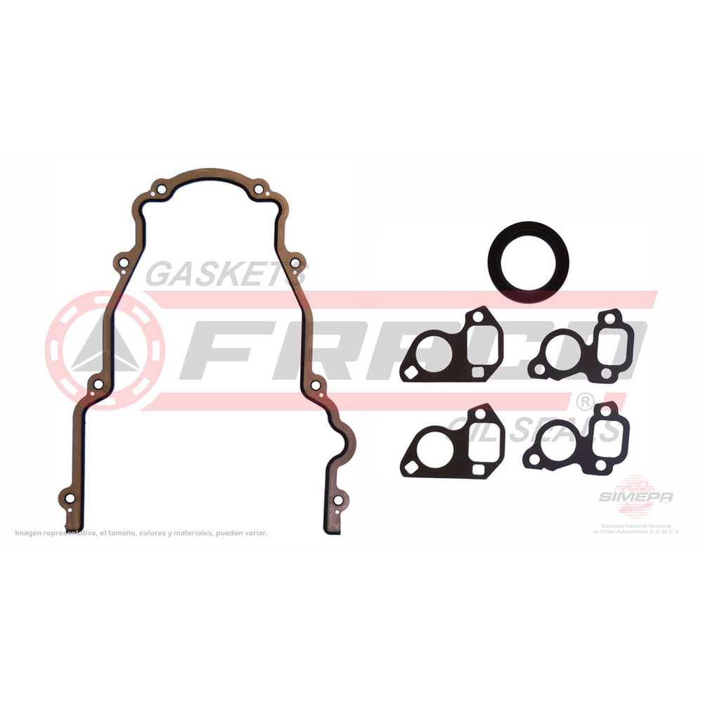 JUNTA TAPA DISTRIBUCION CHE SILVERADO SUBURBAN 03/13 5.3L 6.0L