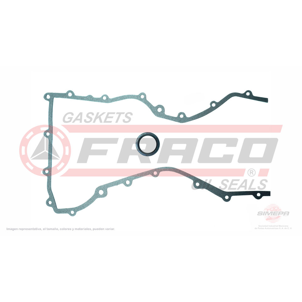 JUNTA TAPA DISTRIBUCION ECOSPORT 04-012, ESCAPE 2.3L 05-07, MAZDA 3 04-014, RANGER 2.3L 02-011