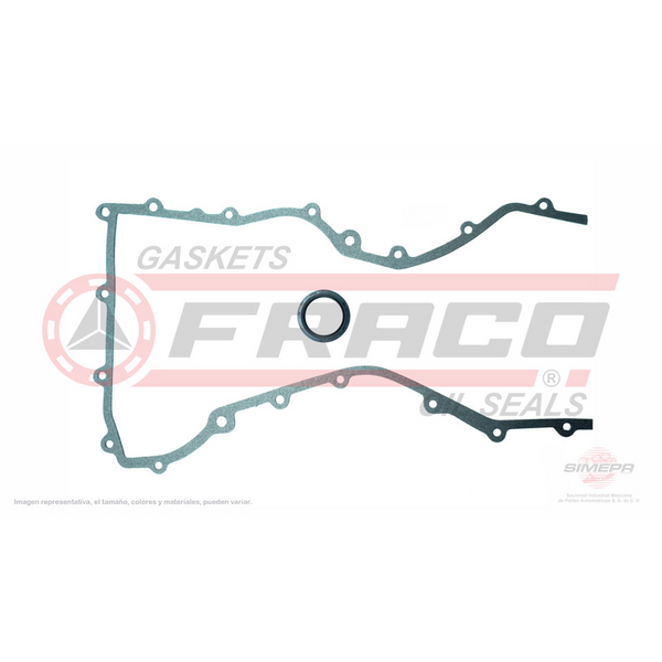 JUNTA TAPA DISTRIBUCION ECOSPORT 04-012, ESCAPE 2.3L 05-07, MAZDA 3 04-014, RANGER 2.3L 02-011